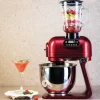 Hafele Klara Highline Kitchen Machine – Murphy Red-1000W stand mixer front view