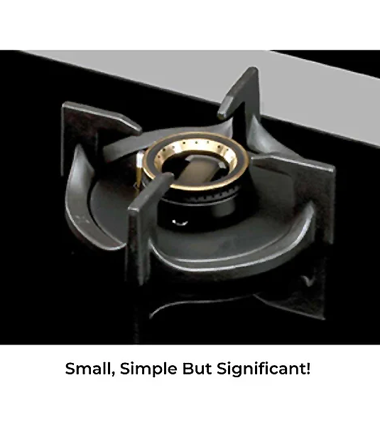 Hafele Zeta 378 Plus 3 burner built-in gas hob