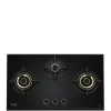Hafele Zeta 378 Plus 3 burner built-in gas hob
