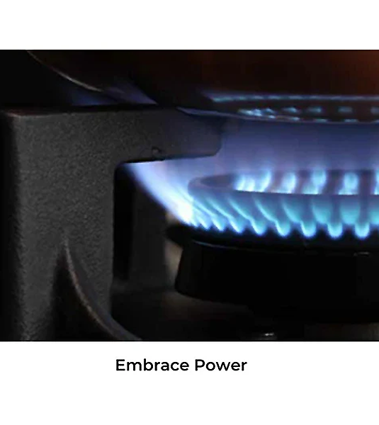 Hafele Zeta 378 Plus 3 burner built-in gas hob