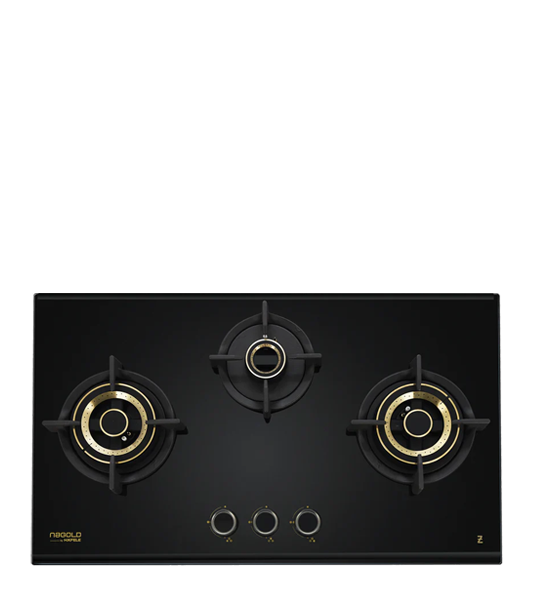 Hafele Zeta 378 Plus 3 burner built-in gas hob