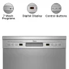Midea WQP8-3802D Countertop Dishwasher – Controls
